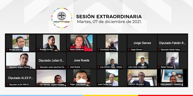 Asamblea de Cundinamarca posesiona a Gobernador (e)









