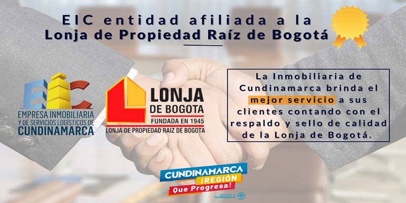 EIC entidad afiliada a la Lonja de Propiedad Raíz de Bogotá








