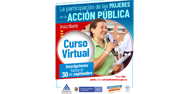 Mujeres cundinamarquesas conocerán sus derechos en la acción pública






