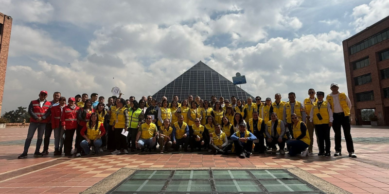 Cundinamarca participa en Simulacro Distrital de Evacuación en Bogotá 2025


