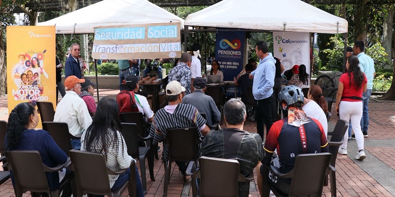 Ruta del Pensionado llega a Pacho y Sopó con más de 120 asesorías y 22 nuevas vinculaciones al programa BEPS
