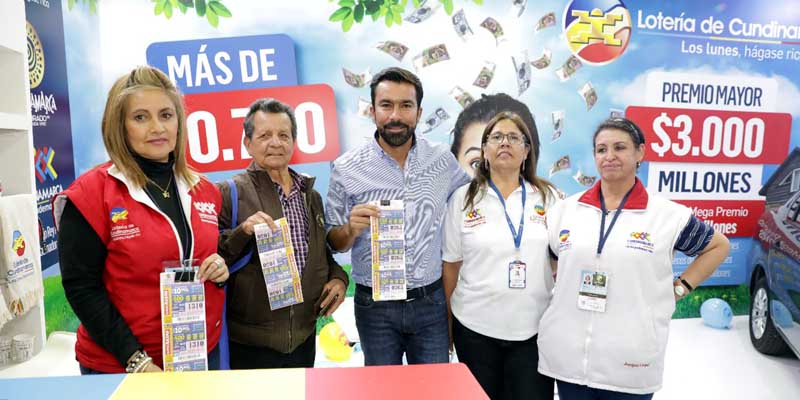 $3.000 millones de felicitaciones Santiago de Cali, por parte de la Lotería de Cundinamarca































