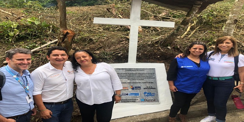 En Cundinamarca finaliza primer proyecto Trabajos, Obras y Actividades con contenido Reparador - Restaurador (TOAR)

