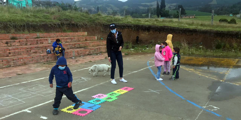 En la vereda Cerro Verde de Nemocón también se celebró el Día del Niñez


