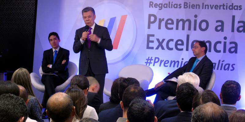 Cundinamarca, finalista del Premio a la Excelencia por regalías bien invertidas