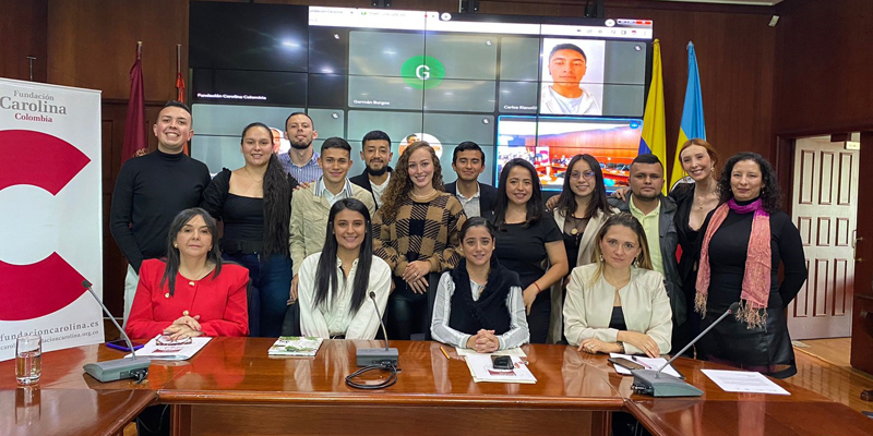 Primer programa internacional de formación para los 15 jóvenes consejeros departamentales
