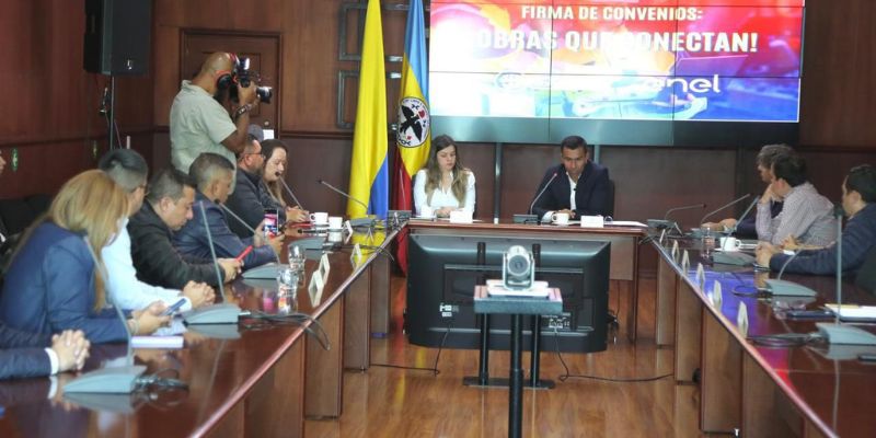 Obras por Impuestos: Cundinamarca y Enel Colombia apuestan por el desarrollo en zonas afectadas por el conflicto