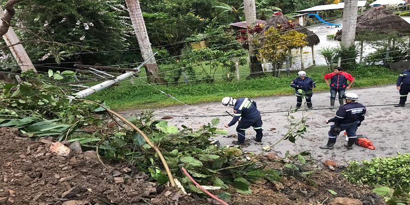 Una persona fallecida y 15 familias evacuadas deja un deslizamiento de tierra en el municipio de La Palma 