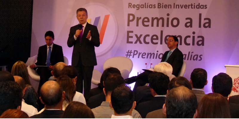 Cundinamarca, finalista del Premio a la Excelencia por regalías bien invertidas