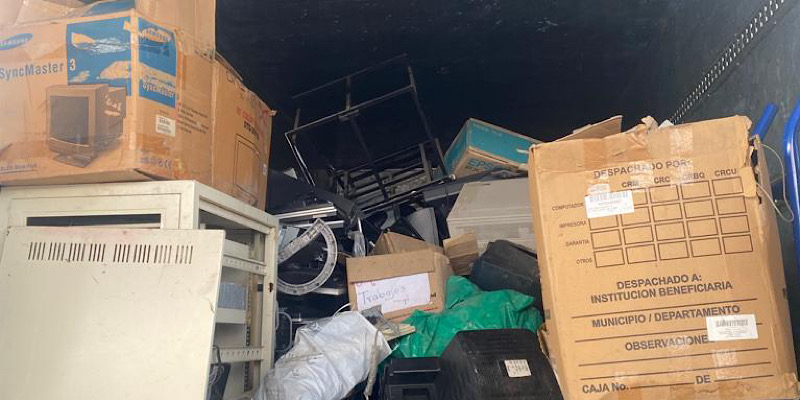120.883,1 toneladas de elementos RAEE a través de la campaña Recicla Con TIC