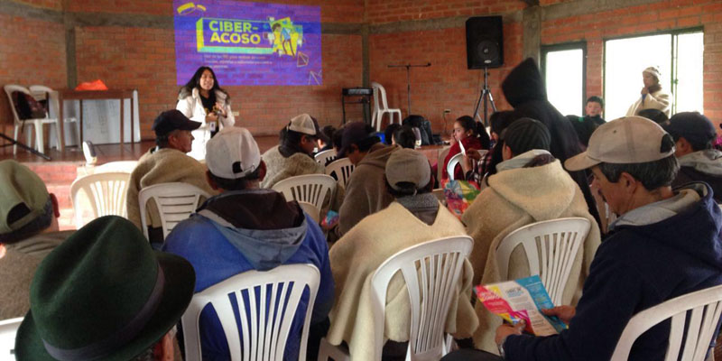 En TIC confío llegó a la vereda Páramo Alto de Cogua 