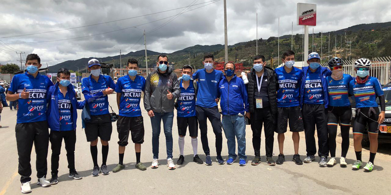 Tocancipá recibió la 3ra etapa de la Vuelta a Colombia


