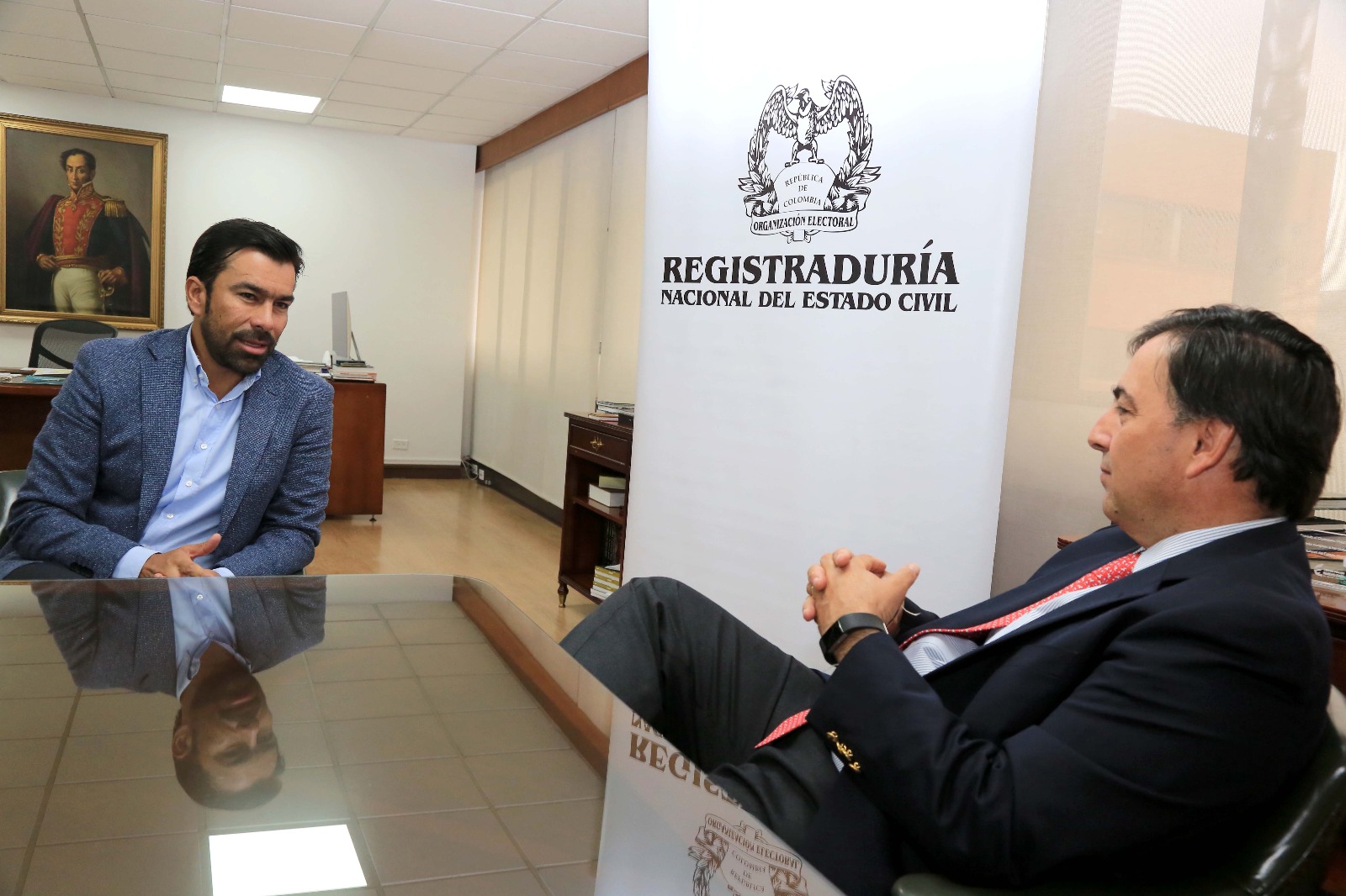 Firman Convenio interadministrativo de cooperación con la Registraduría Nacional 


