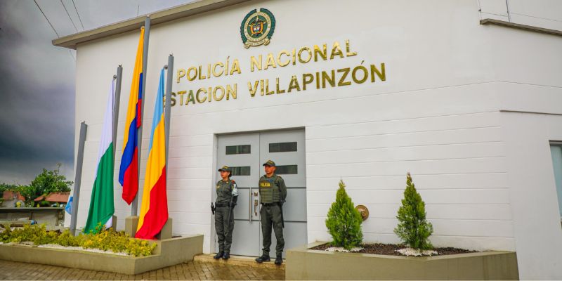 Cundinamarca inaugura moderna estación de policía en Villapinzón



