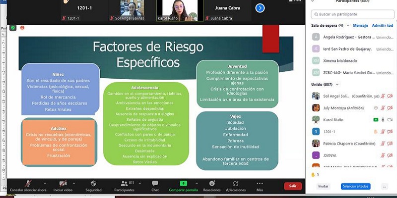 Fortalecimiento de herramientas para prevención de conducta suicida a docentes de las IED de Cundinamarca



