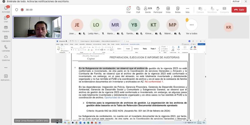 262 servidores públicos de Cundinamarca se certifican en redacción profesional de textos e informes