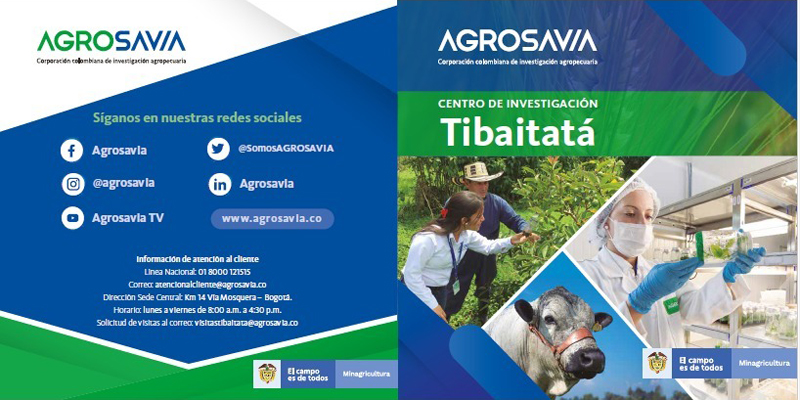 Agrosavia, aliado estratégico de Cundinamarca en investigación científica 




