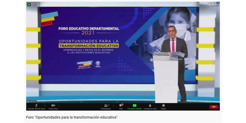 Culminó con éxito el Foro Educativo Departamental 2021 





