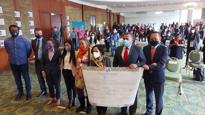 Pacto para la búsqueda de personas dadas por desaparecidas suscribieron  Cundinamarca y Bogotá