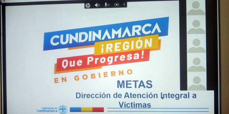 Cundinamarca trabaja por las víctimas



