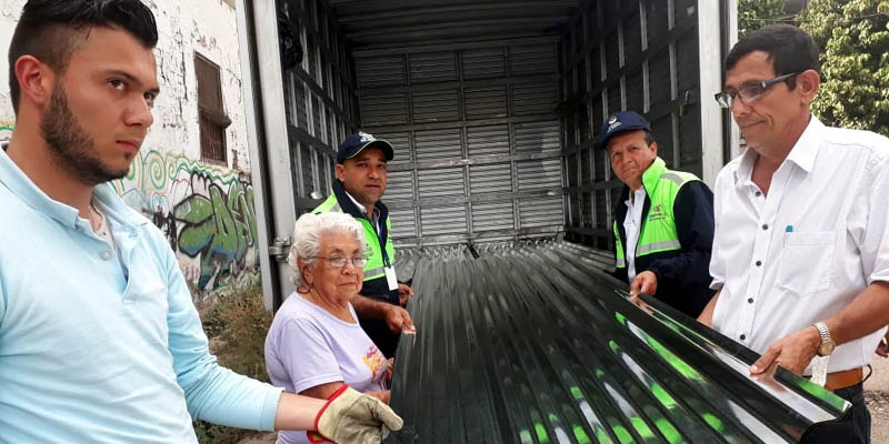 Continúa la entrega de ayudas humanitarias a damnificados por ola invernal