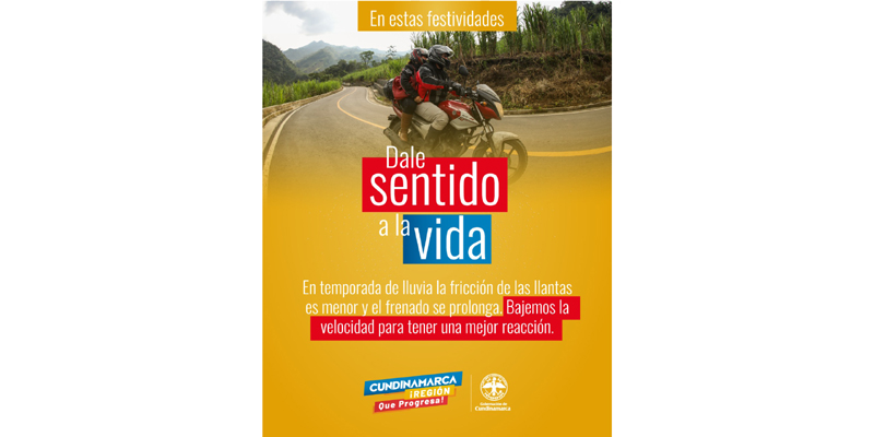 Con ‘Dale Sentido a la Vida’ Cundinamarca le da la bienvenida a la temporada decembrina


