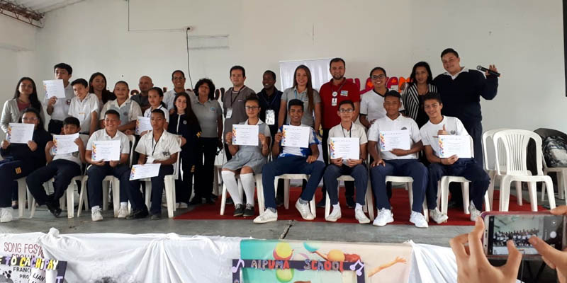 En Cundinamarca se viene la final de bilingüismo,
We are all learning more together




