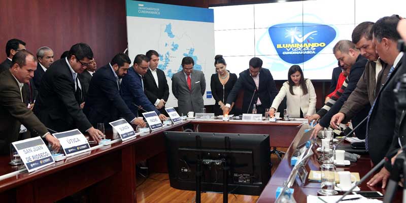 4.247 millones de pesos servirán para iluminar vidas en Cundinamarca