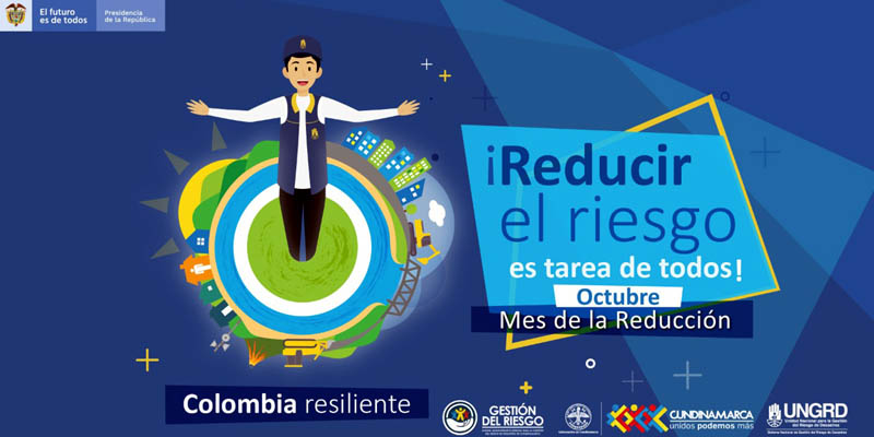 Cundinamarca se une a la celebración del Día Mundial de la Reducción del Riesgo de Desastres








