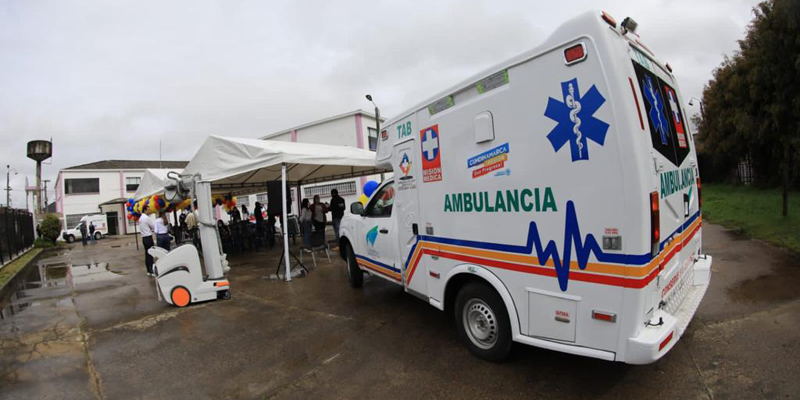 Ambulancias, equipos de rayos x y recursos para fortalecer el servicio de Salud de Oriente y Almeidas