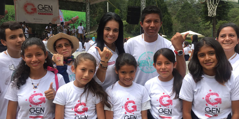 Estudiantes cundinamarqueses participarán en el campamento GENeración PAZcífica 2018


