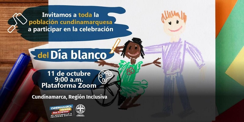 Cundinamarca conmemora el Día Blanco construimos inclusión








