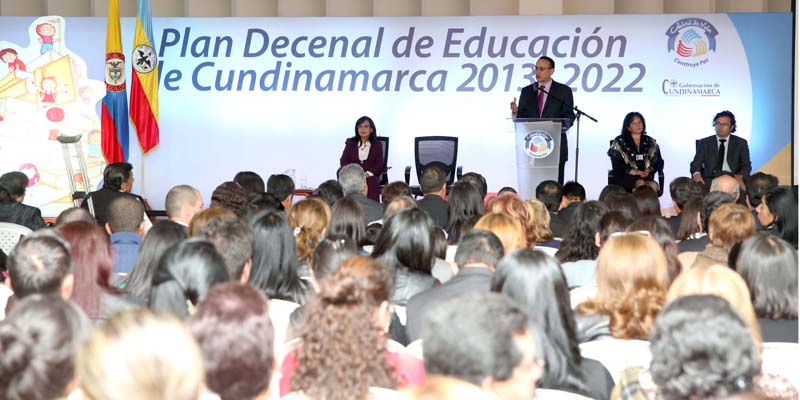 ARRANCÓ LA CONTRUCCIÓN DEL PLAN DECENAL DE EDUCACIÓN CUNDINAMARCA 2013-2022
