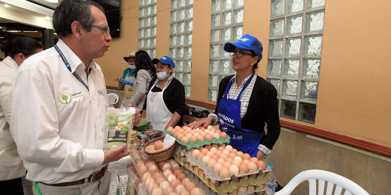 Resultados positivos en Mercado Campesino de la Gobernación





