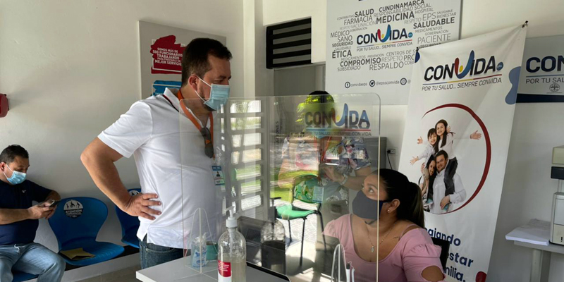 Convida supervisa puntos de atención en los 116 municipios del departamento