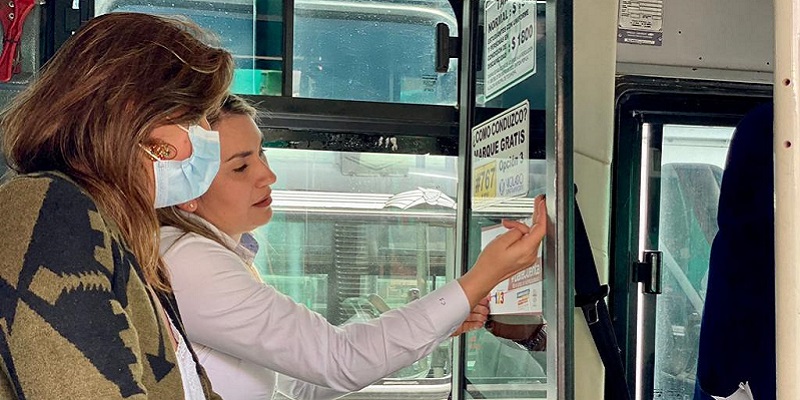 Transporte público de Tocancipá se une a campaña #DateCuenta

