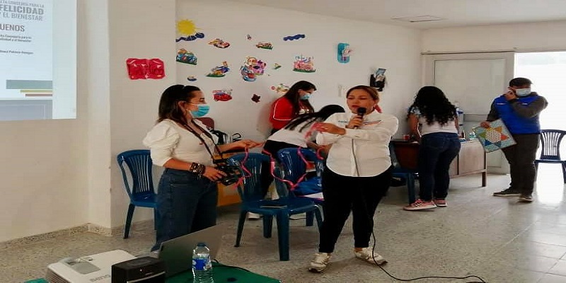 Reencuentro familiar de víctimas en Guayabal de Síquima