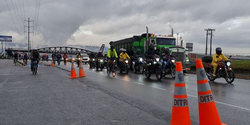 Medidas para reducir la accidentalidad en la vía que conduce a La Mesa