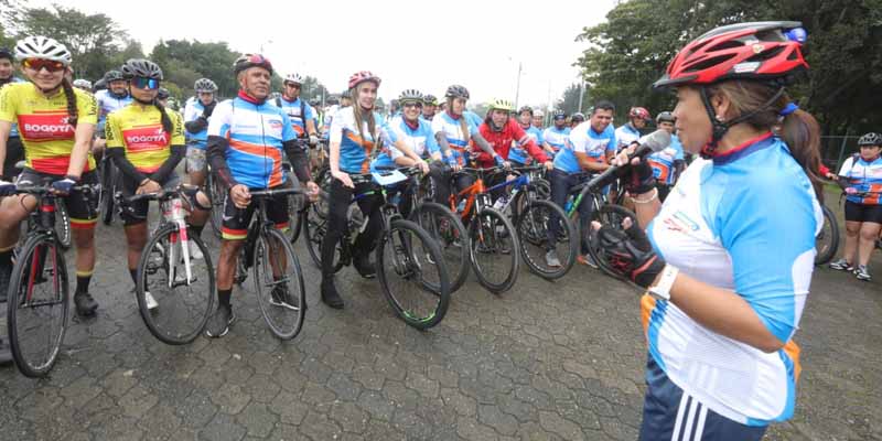 El Día Mundial de la Bicicleta se vivió a tope en la Gobernación de Cundinamarca


