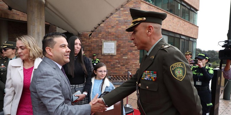 Coronel Germán Iván Romero Sanabria, nuevo comandante de Policía de Cundinamarca