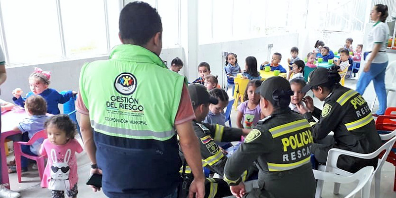 Simulacro de evacuación en Nocaima

























