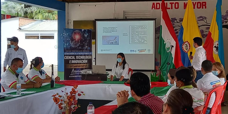 En Paratebueno se realizó Mesa de actualización de la Política Pública de Ciencia, Tecnología e Innovación de Cundinamarca
