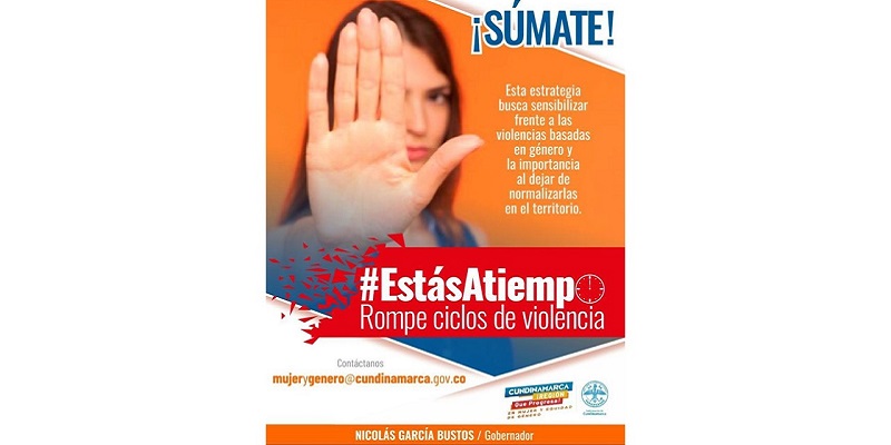 Imagen: Cundinamarca inicia campaña para frenar violencias basadas en género