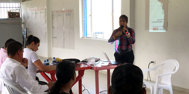 Comunidades de El Colegio y Viotá conocieron detalles del proyecto Embalse de Calandaima

