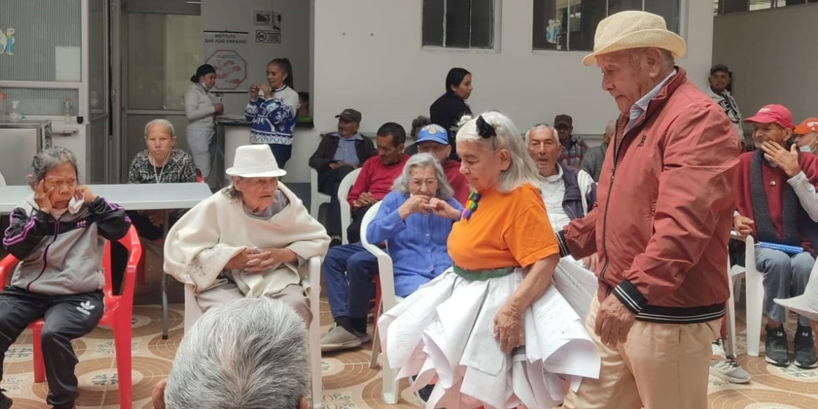 Festival y reinado del adulto mayor, un éxito en el Hogar San José de Chipaque