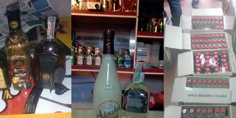 En 2017 se han aprehendido 1.730 unidades de licor 






