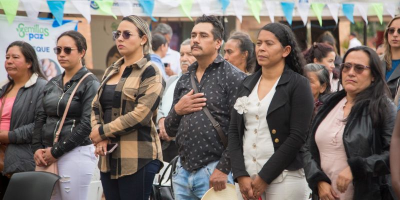 Más de 1.000 hogares afectados por la guerra recibieron apoyo alimentario en el departamento