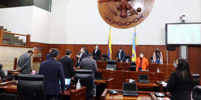Asamblea cundinamarquesa inició tercer periodo de sesiones ordinarias