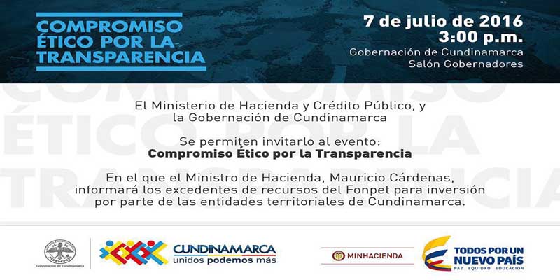 Gobernador Rey y ministro de Hacienda, Mauricio Cárdenas, presidirán mesa de trabajo sobre adecuado uso de los recursos de pensiones