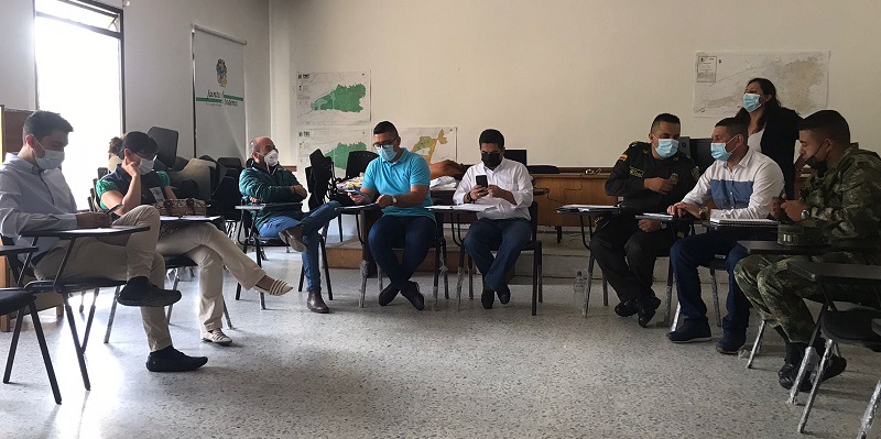 Administración departamental fortalece acciones de seguridad y prevención en Fusagasugá 

